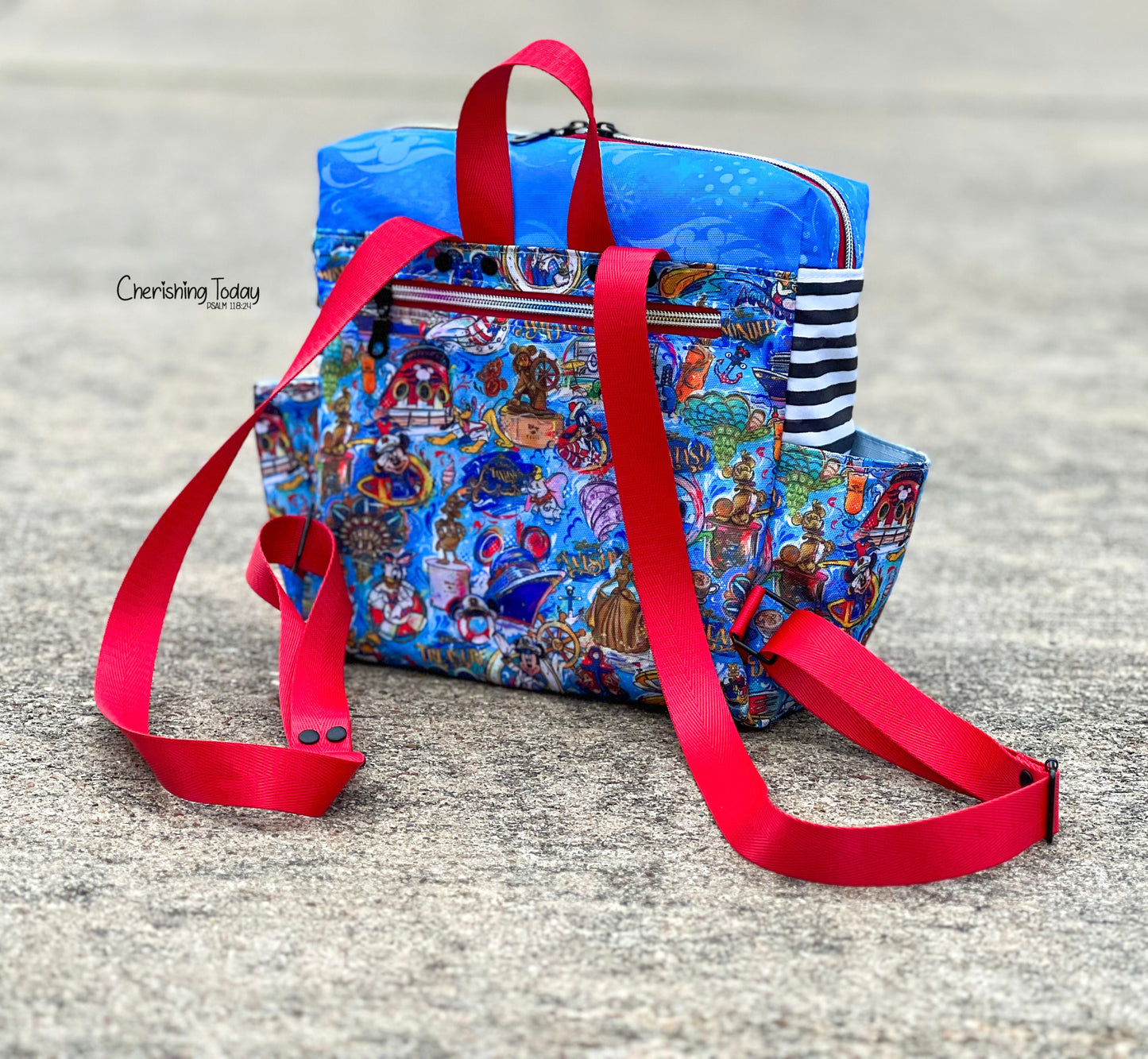 Companion Backpack PDF sewing pattern (includes SVGs and Projector)