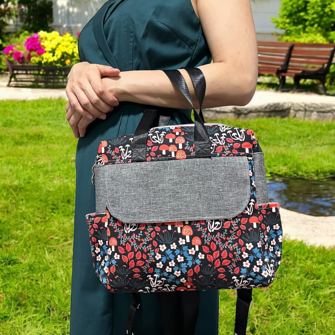 Companion Backpack PDF sewing pattern (includes SVGs and Projector)