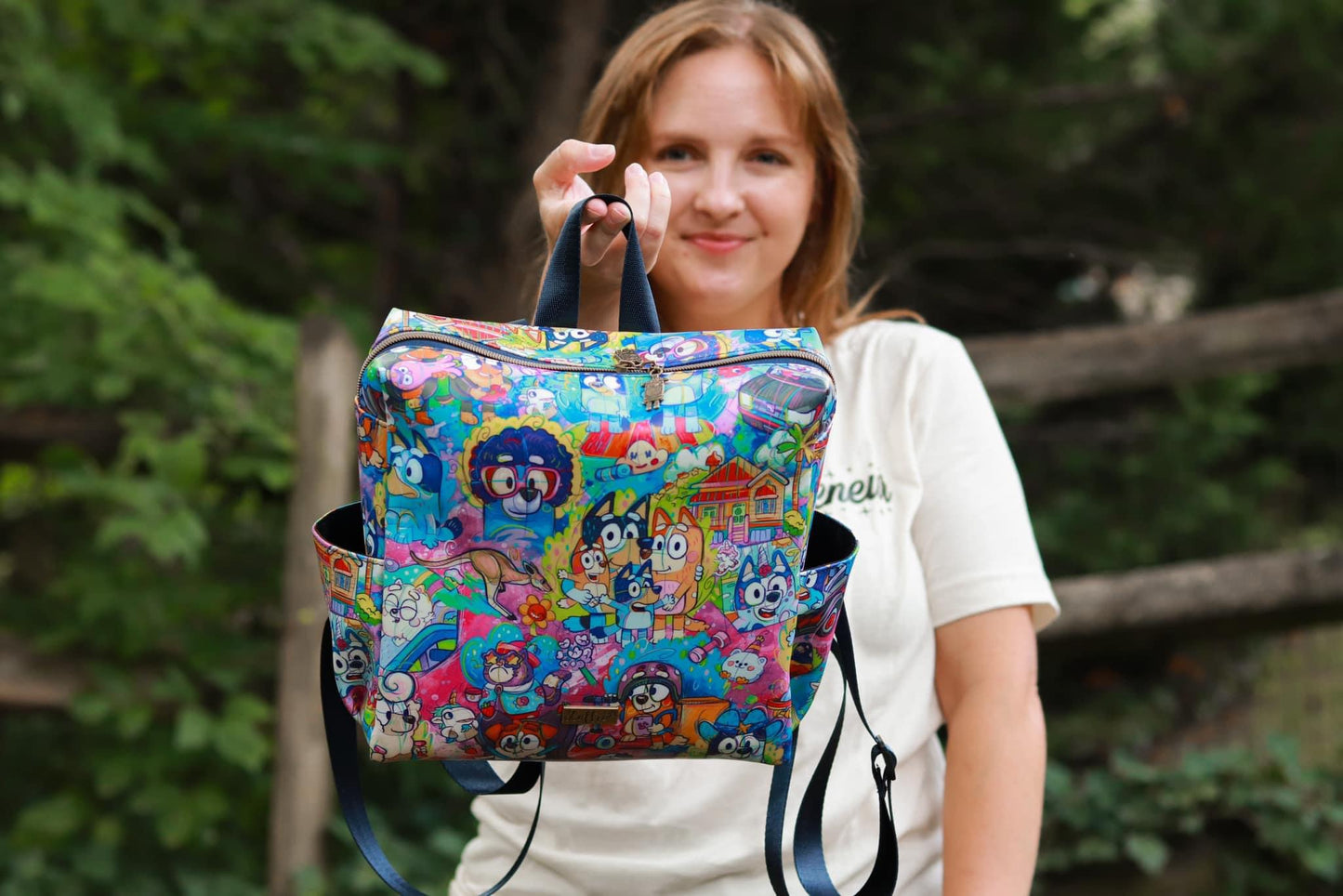 Companion Backpack PDF sewing pattern (includes SVGs and Projector)