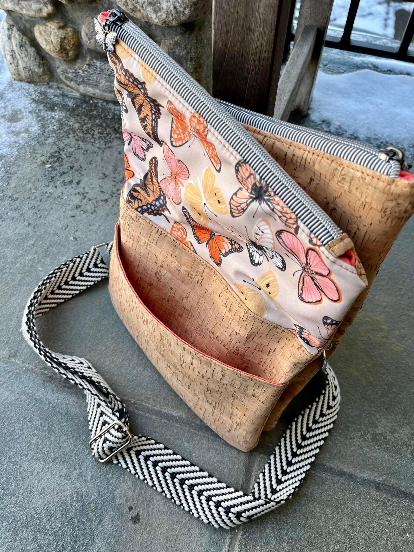 Songbird Crossbody PDF sewing pattern (includes SVGs & Projector)