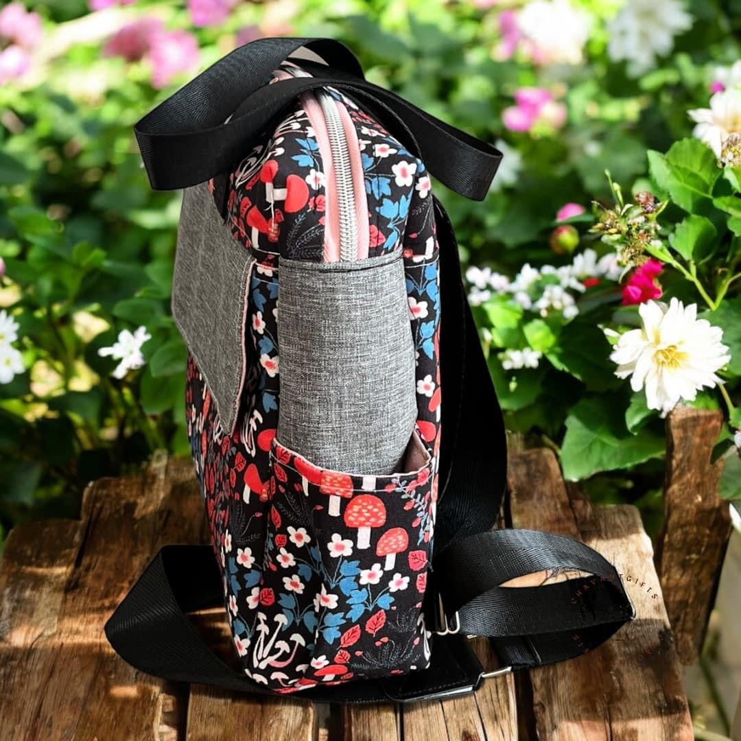 Companion Backpack PDF sewing pattern (includes SVGs and Projector)