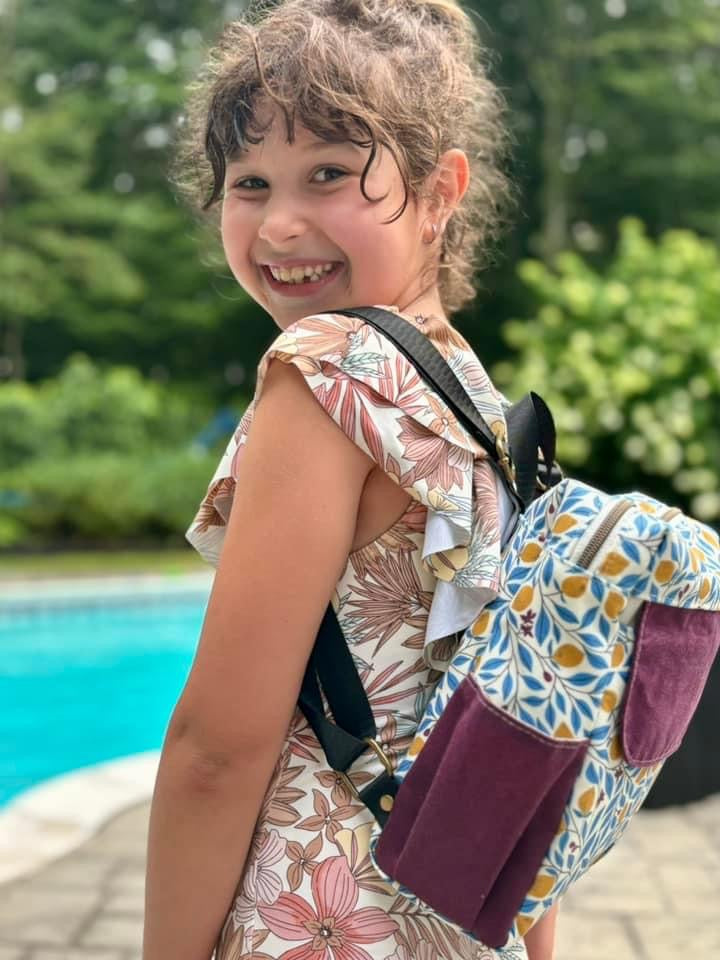 Companion Backpack PDF sewing pattern (includes SVGs and Projector)