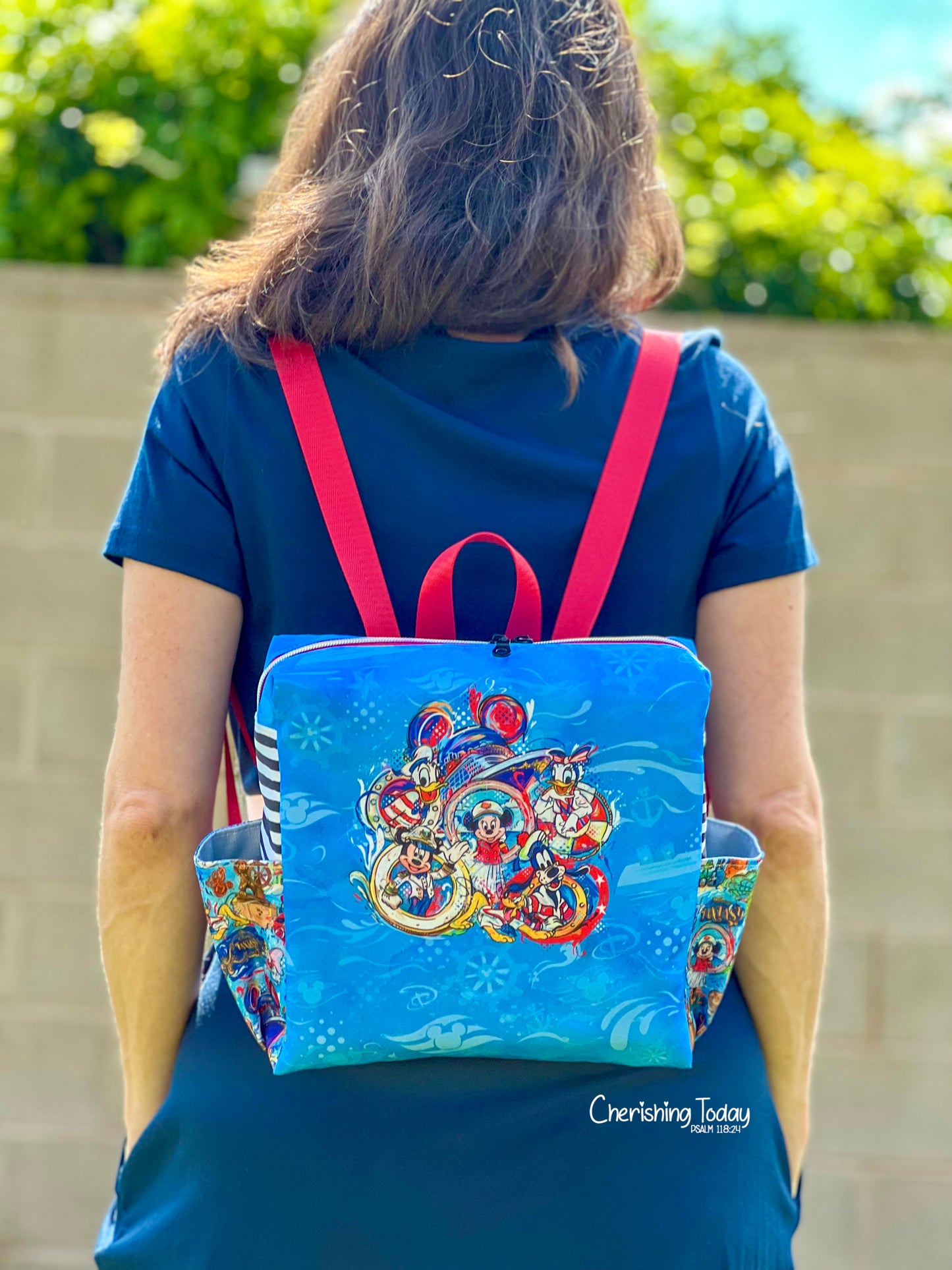 Companion Backpack PDF sewing pattern (includes SVGs and Projector)
