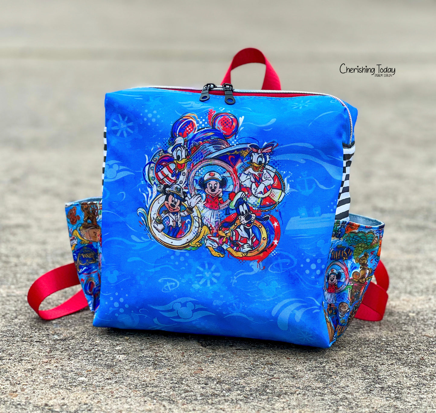 Companion Backpack PDF sewing pattern (includes SVGs and Projector)