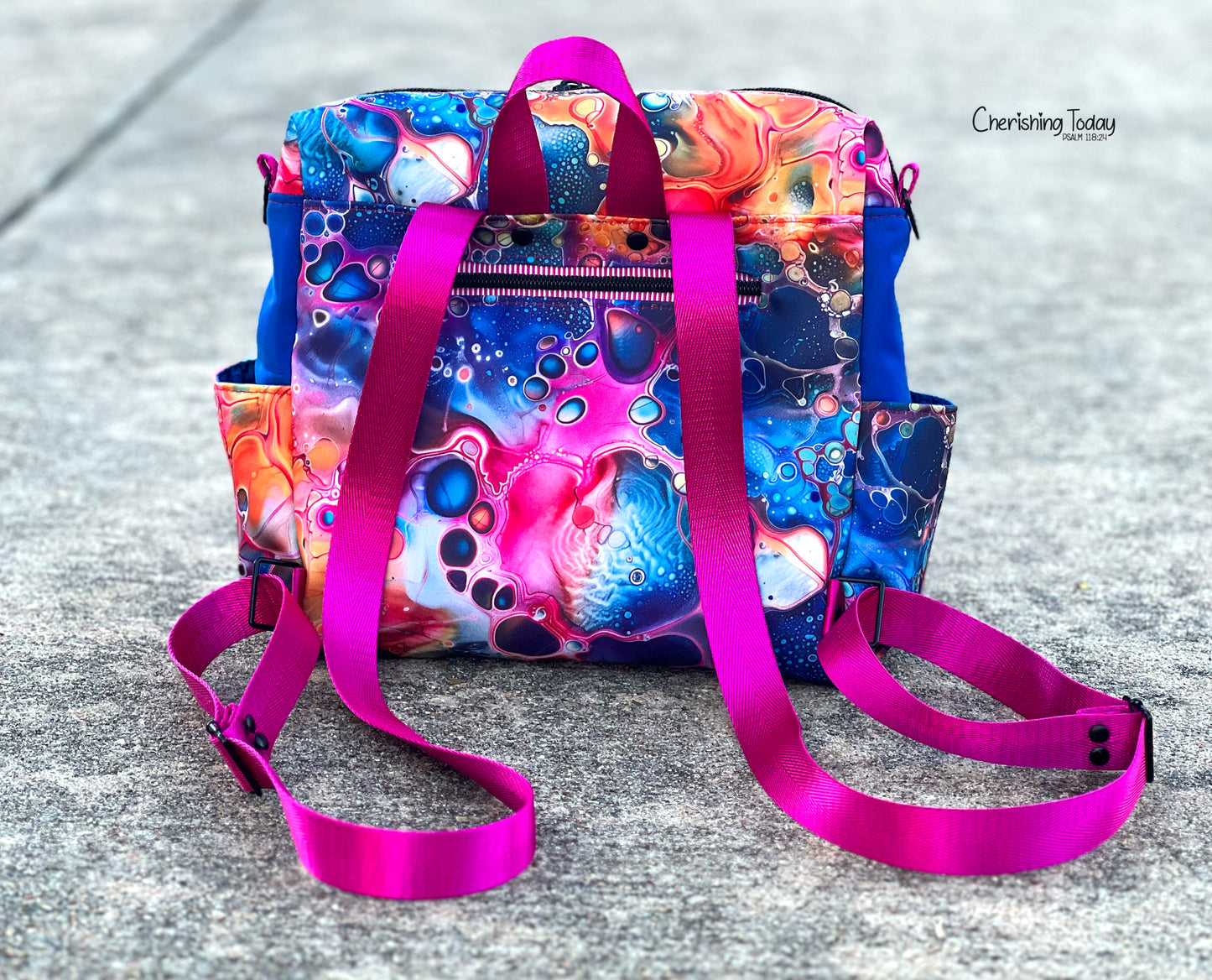 Companion Backpack PDF sewing pattern (includes SVGs and Projector)