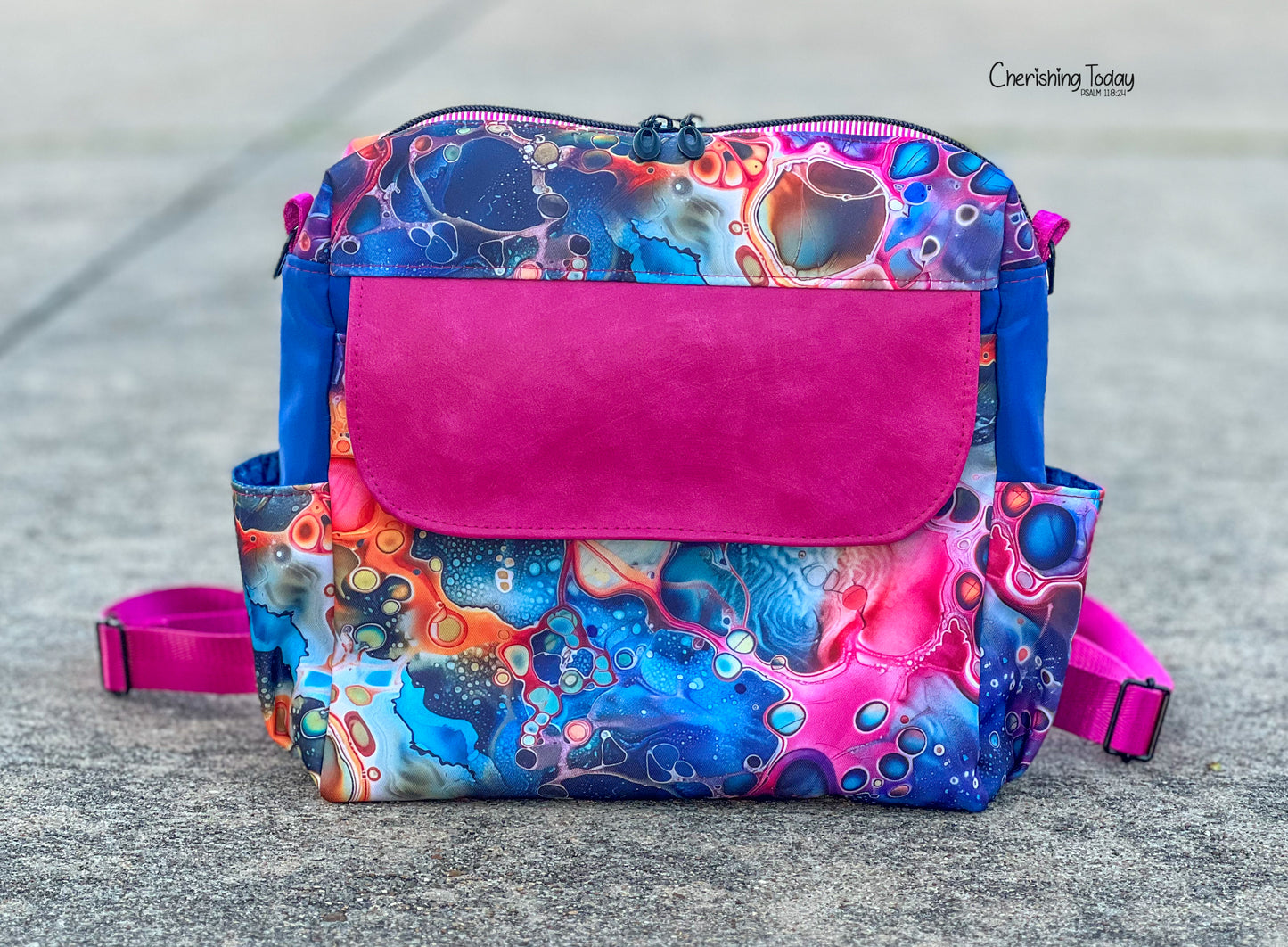 Companion Backpack PDF sewing pattern (includes SVGs and Projector)