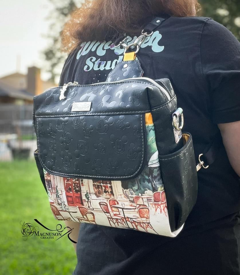 Companion Backpack PDF sewing pattern (includes SVGs and Projector)