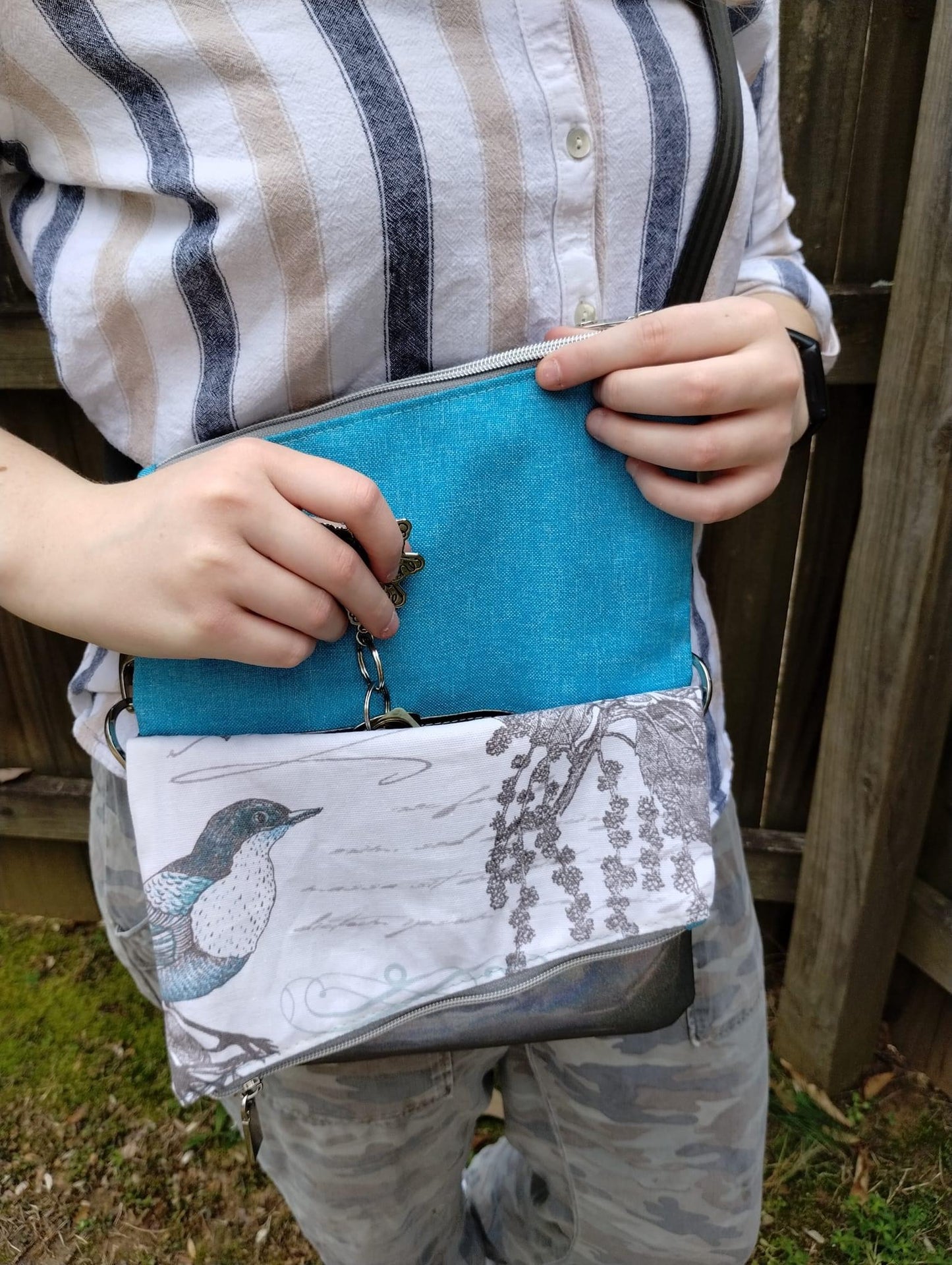 Songbird Crossbody PDF sewing pattern (includes SVGs & Projector)