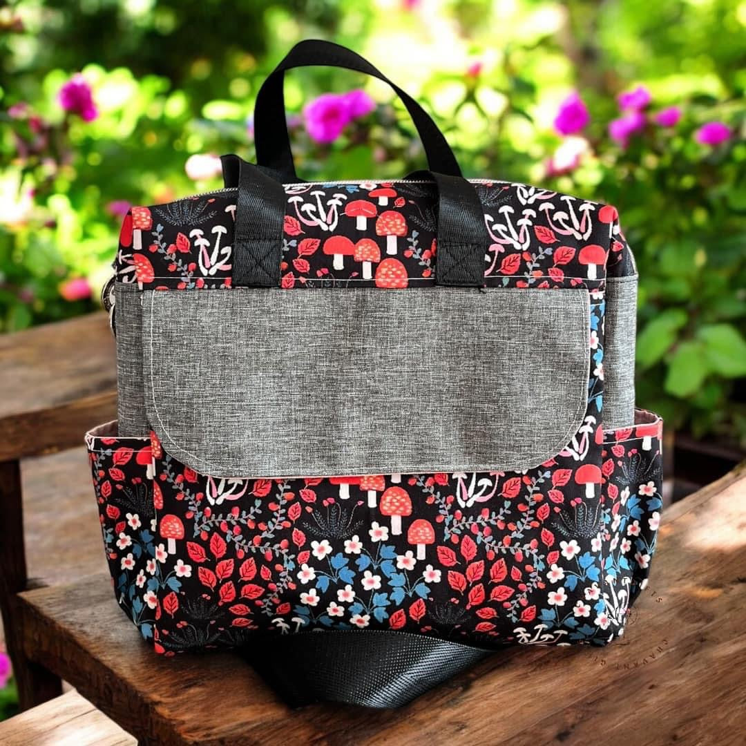 Companion Backpack PDF sewing pattern (includes SVGs and Projector)