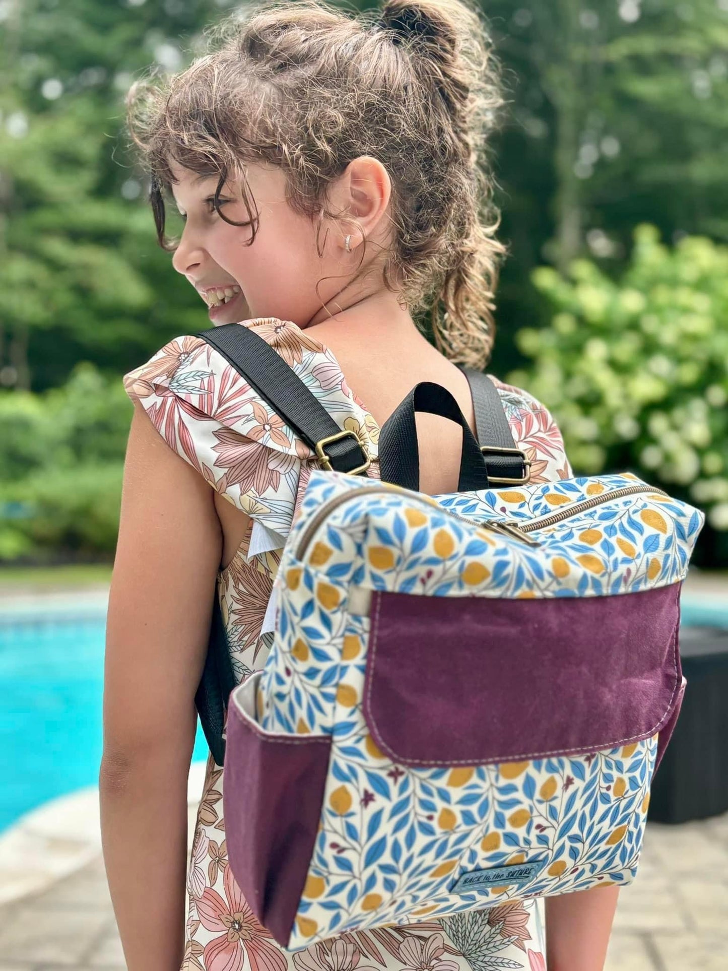 Companion Backpack PDF sewing pattern (includes SVGs and Projector)