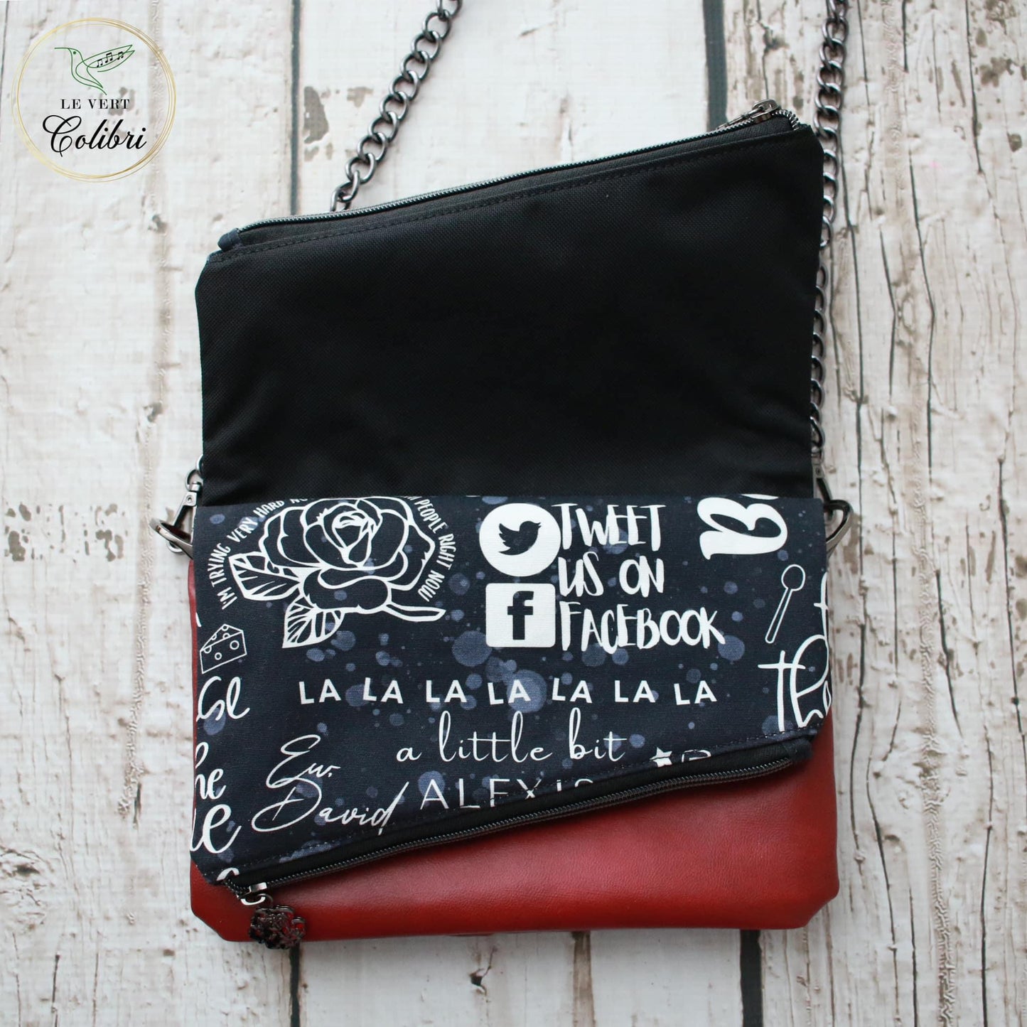 Songbird Crossbody PDF sewing pattern (includes SVGs & Projector)