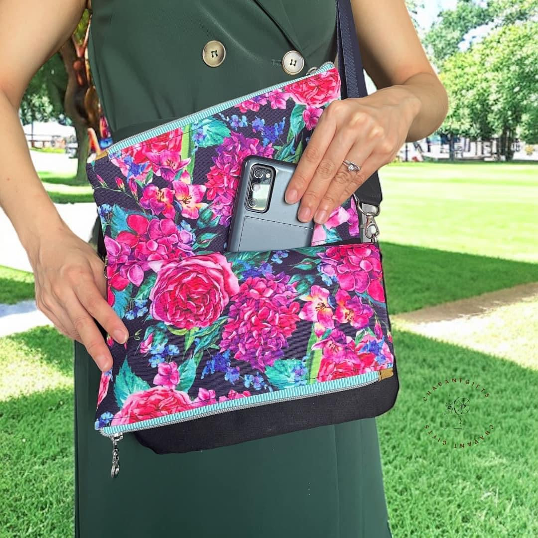 Songbird Crossbody PDF sewing pattern (includes SVGs & Projector)