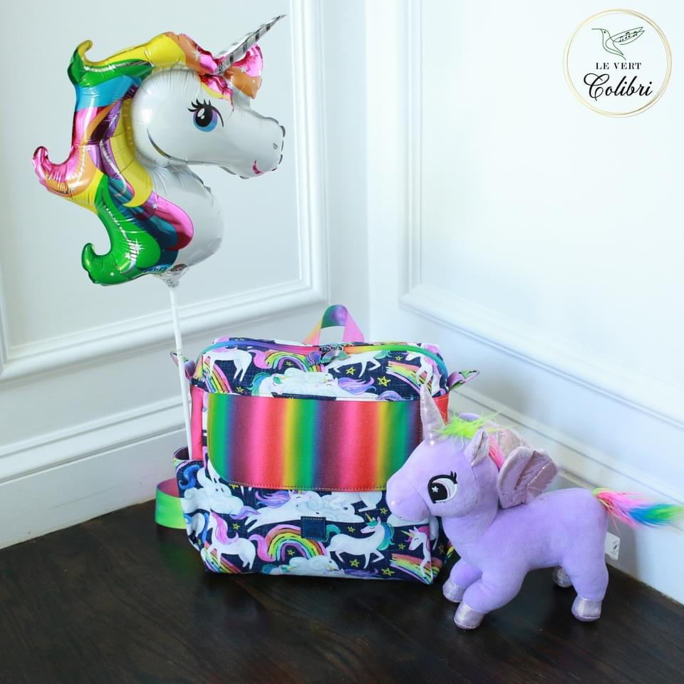 Companion Backpack PDF sewing pattern (includes SVGs and Projector)