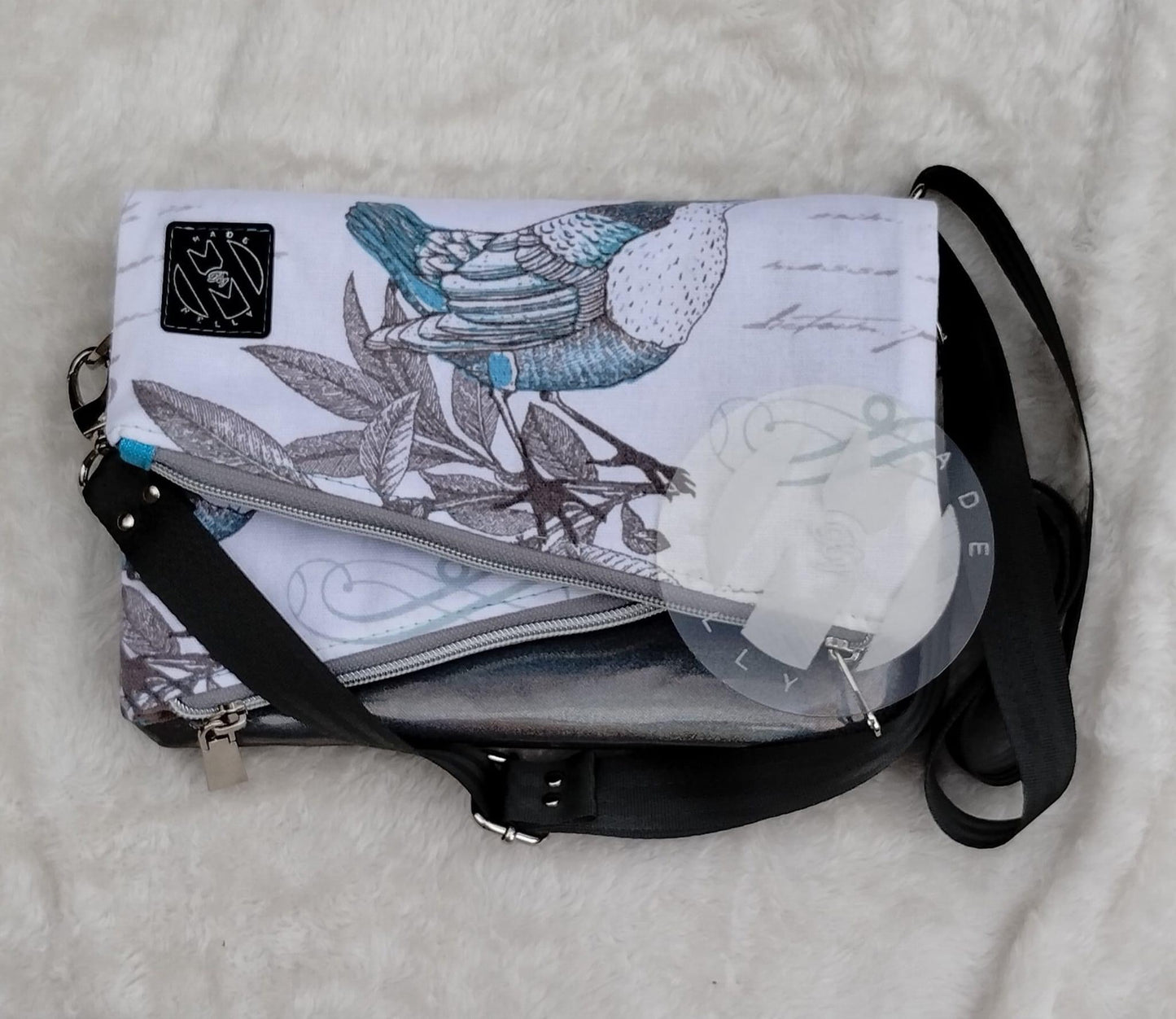 Songbird Crossbody PDF sewing pattern (includes SVGs & Projector)