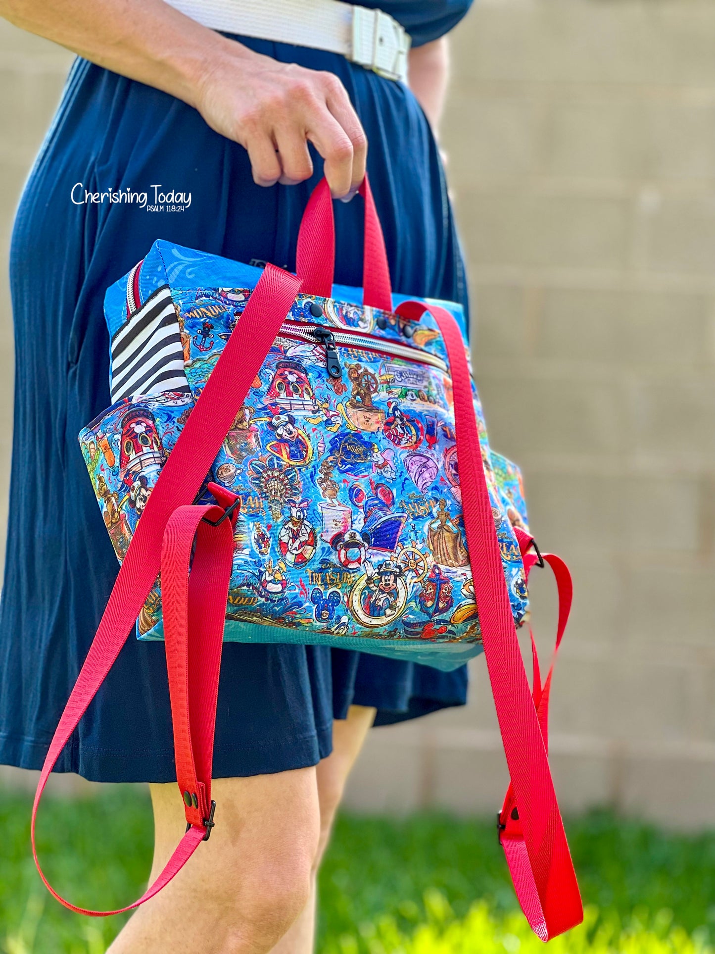 Companion Backpack PDF sewing pattern (includes SVGs and Projector)