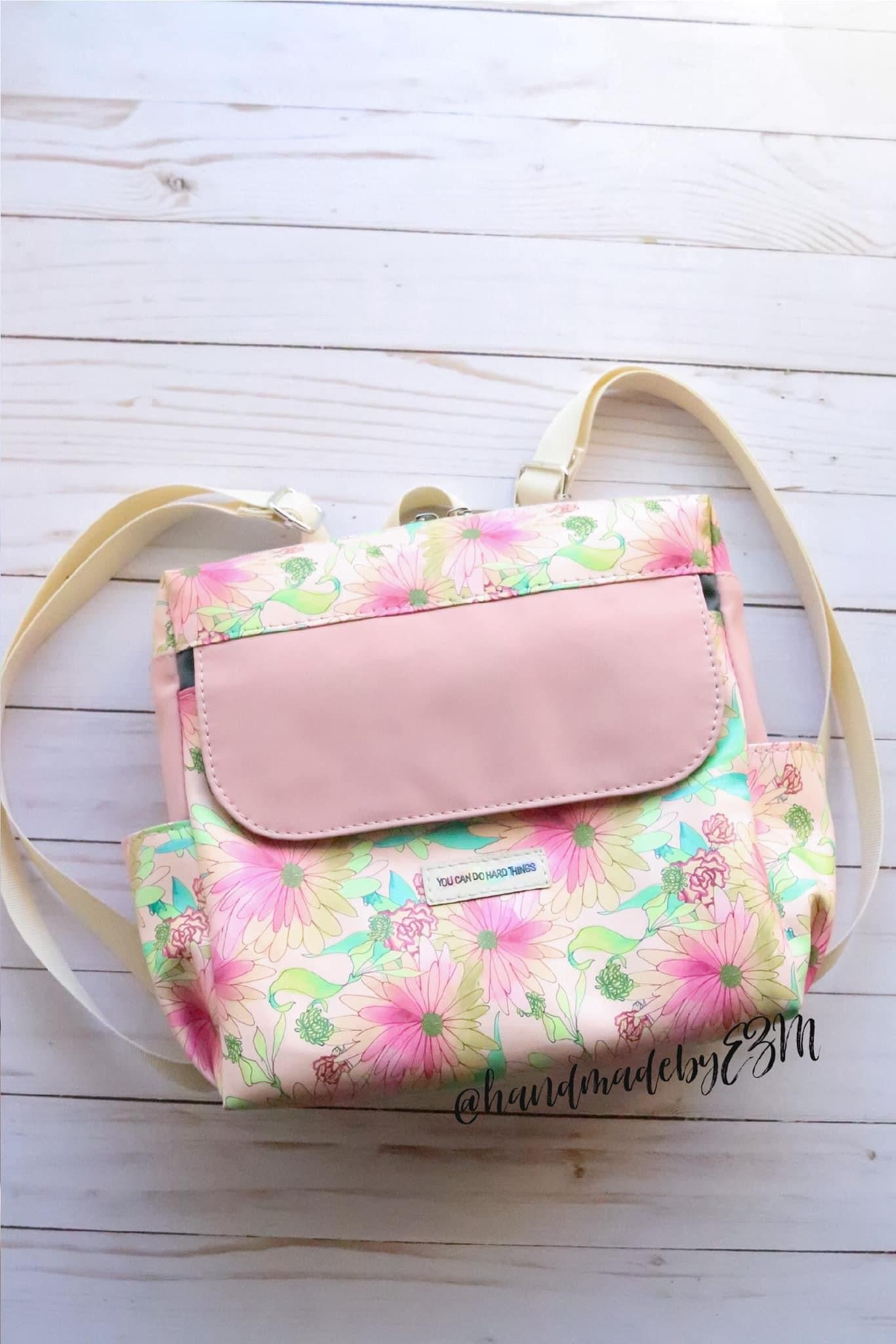 Companion Backpack PDF sewing pattern (includes SVGs and Projector)