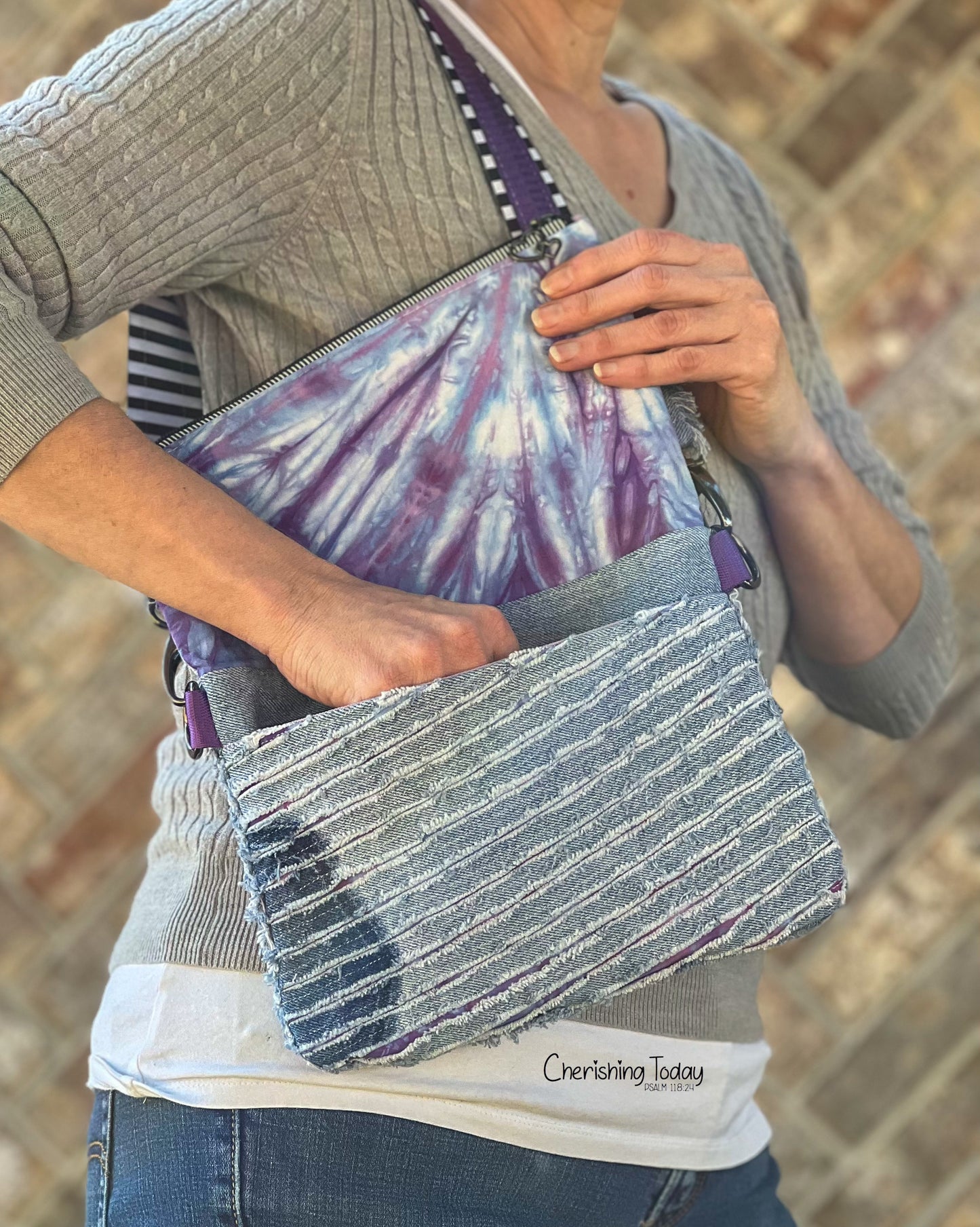 Songbird Crossbody PDF sewing pattern (includes SVGs & Projector)