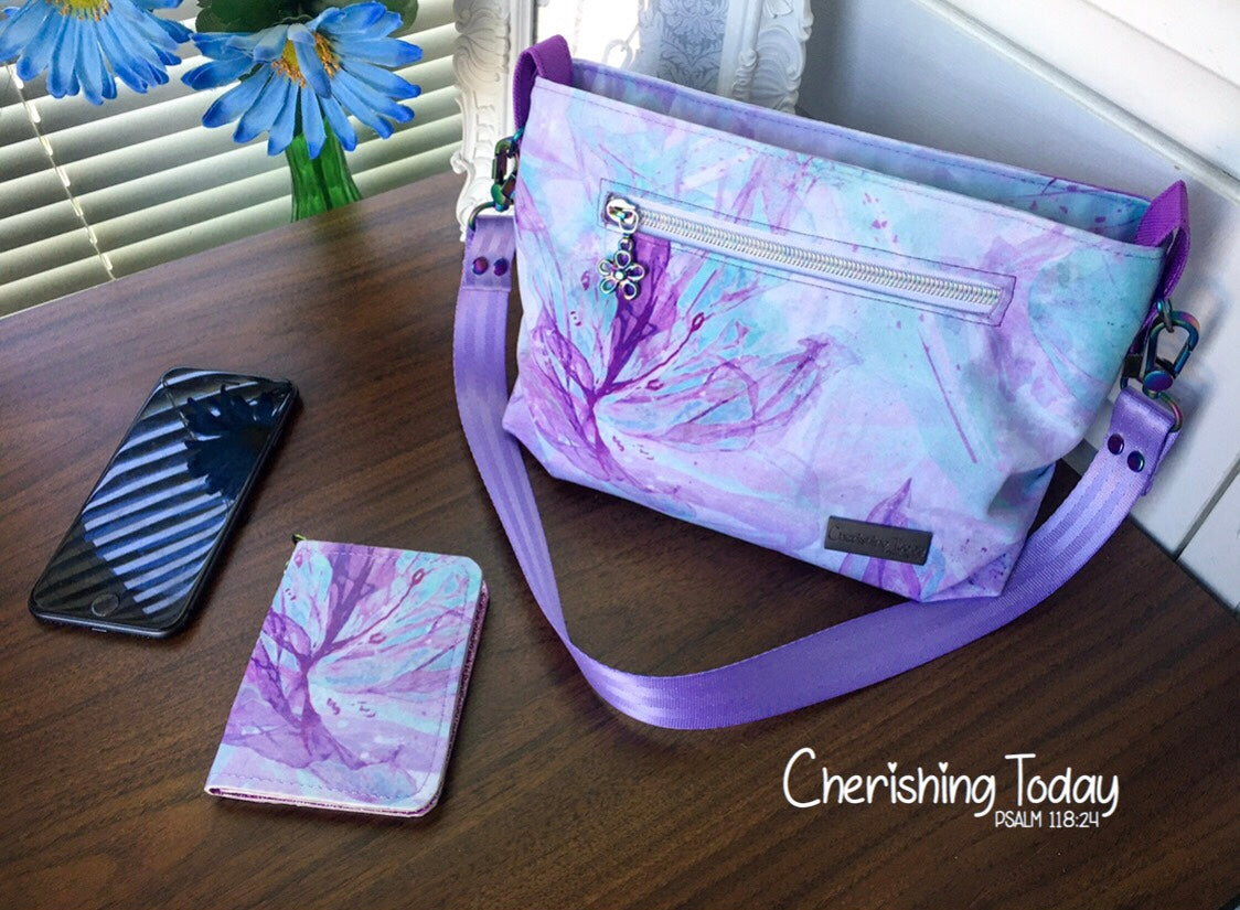 Blossom Shoulder/Crossbody PDF sewing pattern (includes SVGs)