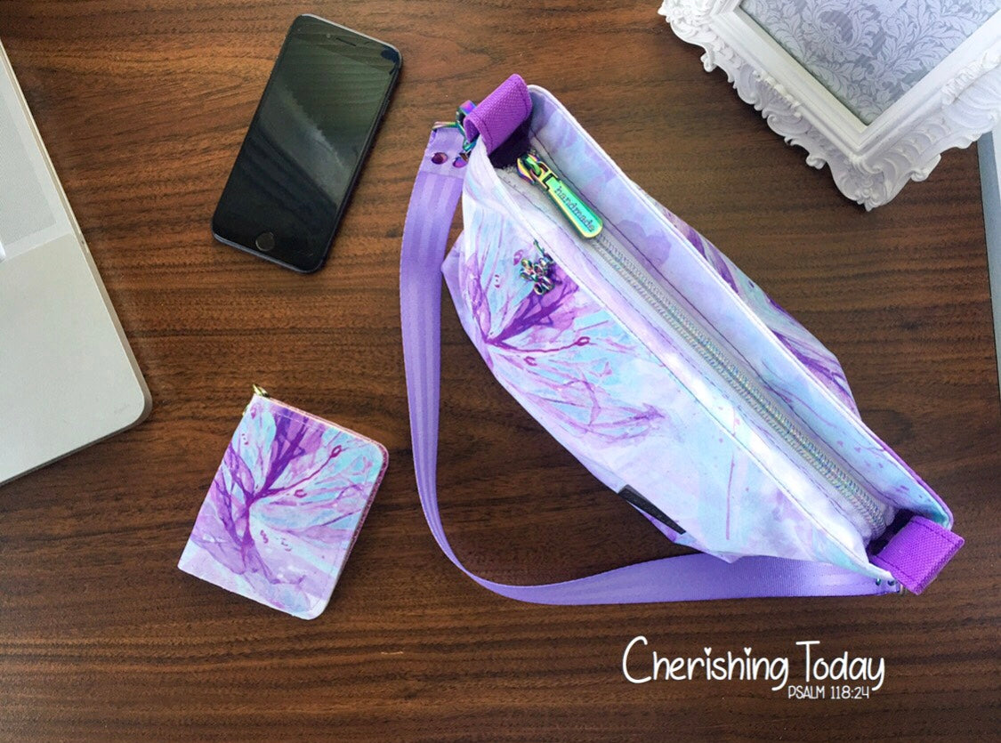 Blossom Shoulder/Crossbody PDF sewing pattern (includes SVGs)