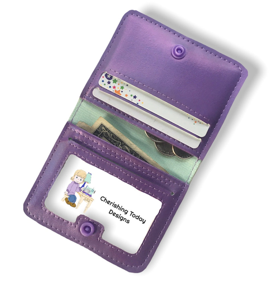 the Mustard Seed wallet PDF sewing pattern (includes SVGs)