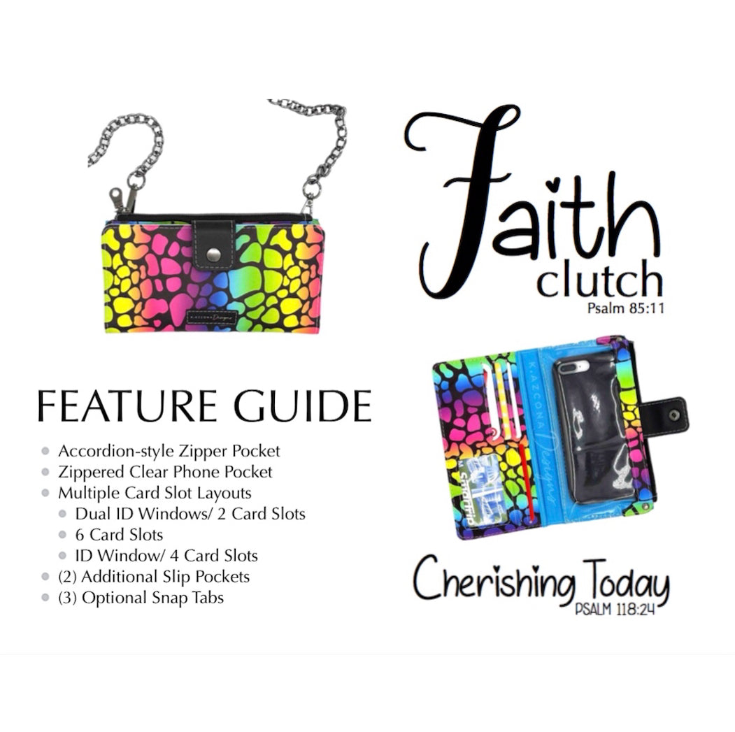 Feature Guide - Faith Clutch