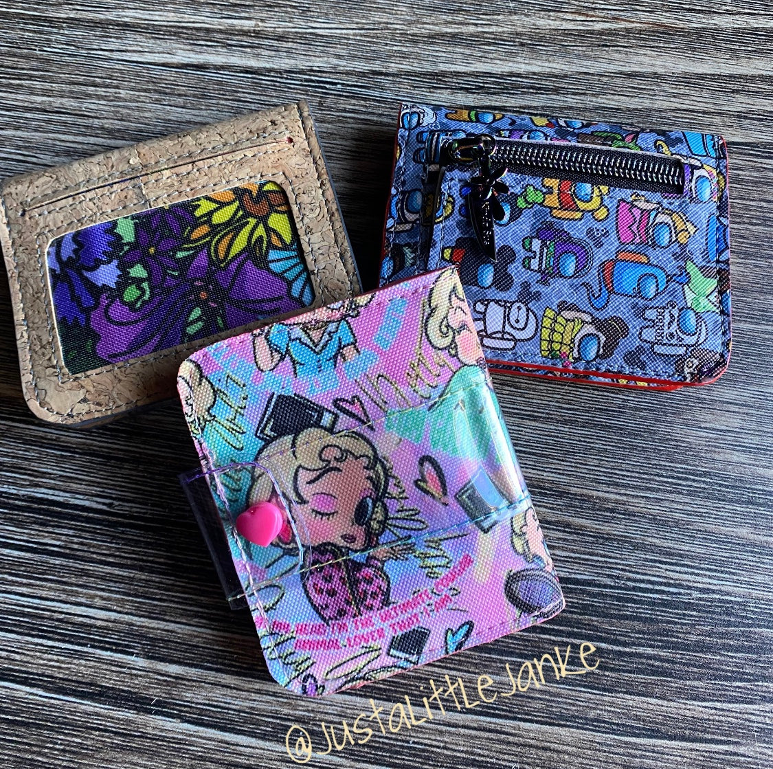 Bundle for the Mustard Seed wallet PDF sewing pattern (Includes SVGs)
