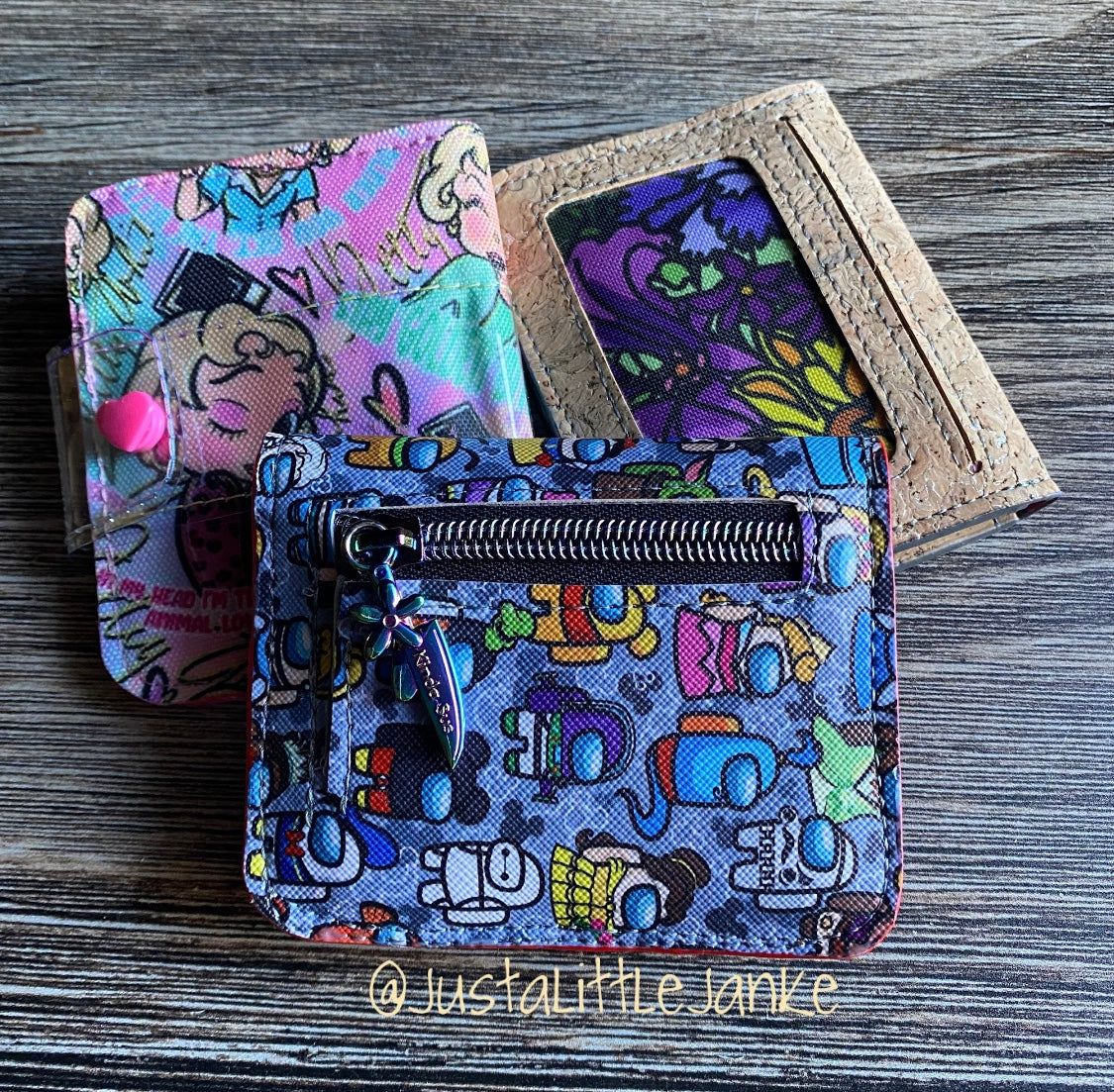 Bundle for the Mustard Seed wallet PDF sewing pattern (Includes SVGs)