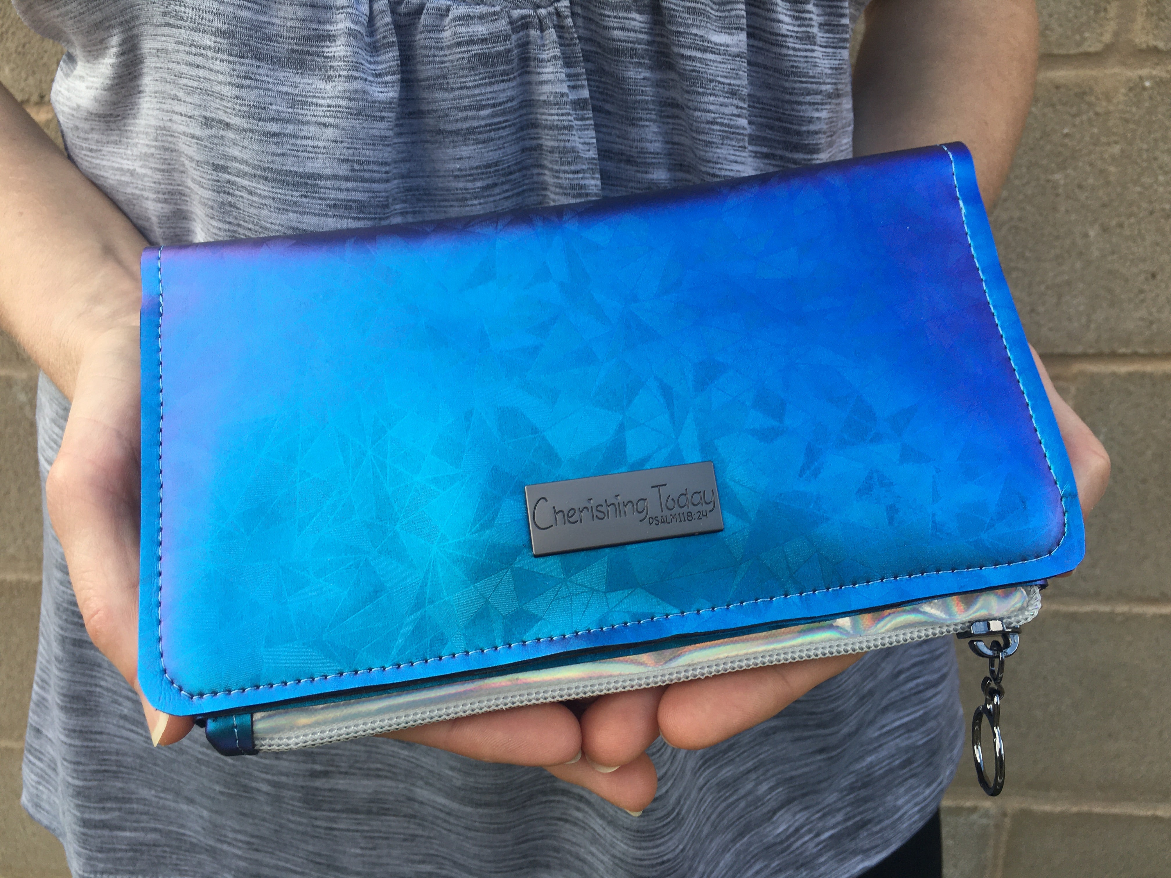 Faith Clutch PDF sewing pattern includes SVGs